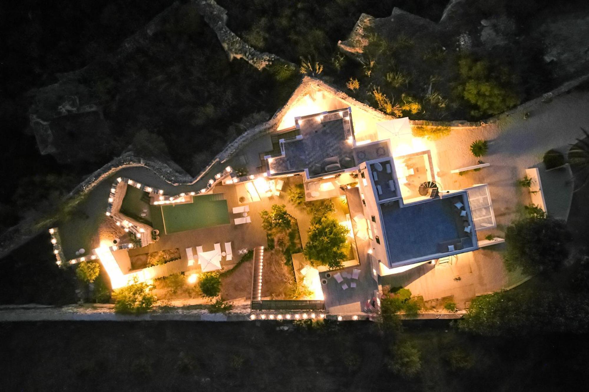 Villa Rocce Bianche 法维尼亚纳 外观 照片